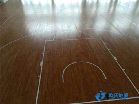體育場(chǎng)木地板施工工藝