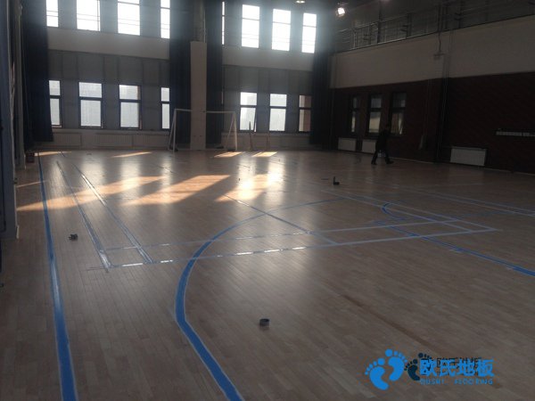 專業(yè)運(yùn)動(dòng)籃球地板