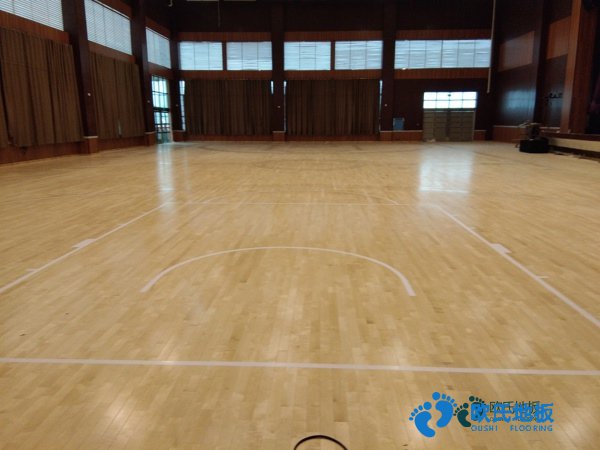 學(xué)校籃球場(chǎng)館地板檢測(cè)方法