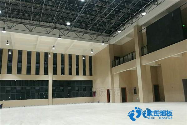 學(xué)?；@球場地木地板沖擊測試